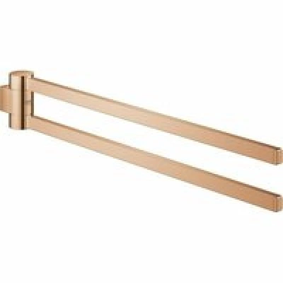 Держатель для полотенца GROHE Selection 400 мм, двойной, поворотный, теплый закат глянец (41063DA0)