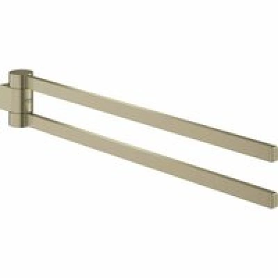 Держатель для полотенца GROHE Selection 400 мм, двойной, поворотный, никель матовый (41063EN0)
