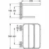 Полочка для полотенец GROHE Selection, никель глянец (41066BE0) Полочка для полотенец GROHE Selection, никель глянец (41066BE0)