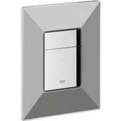 Панель смыва для унитаза GROHE Skate Cosmopolitan Print, 3 режима, хром/черная графика (38859XG0) Панель смыва для унитаза GROHE Skate Cosmopolitan Print, 3 режима, хром/черная графика (38859XG0)