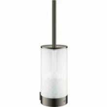 Туалетный ёршик в комплекте GROHE Selection с держателем, темный графит глянец (41076A00)