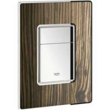 Панель смыва для унитаза GROHE Skate Cosmopolitan Wood, 3 режима, макассар (38849HR0)
