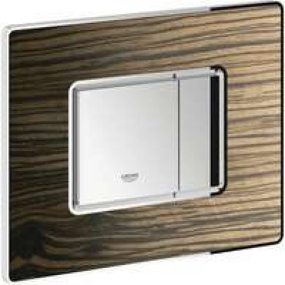 Панель смыва для унитаза GROHE Skate Cosmopolitan Wood, 3 режима, макассар (38849HR0) Панель смыва для унитаза GROHE Skate Cosmopolitan Wood, 3 режима, макассар (38849HR0)