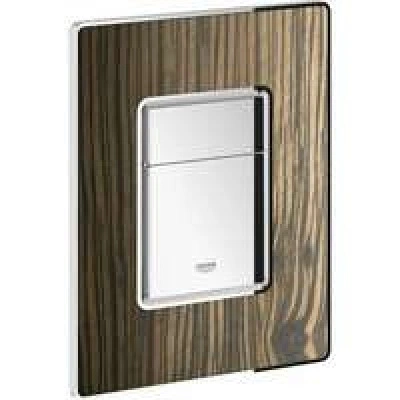 Панель смыва для унитаза GROHE Skate Cosmopolitan Wood, 3 режима, макассар (38849HR0) Панель смыва для унитаза GROHE Skate Cosmopolitan Wood, 3 режима, макассар (38849HR0)