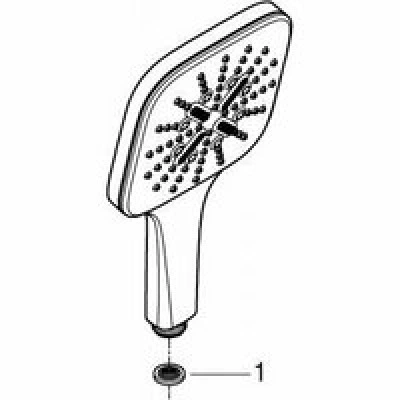 Ручной душ GROHE Rainshower SmartActive 130 Cube, 3 режима, темный графит матовый (26582AL0) Ручной душ GROHE Rainshower SmartActive 130 Cube, 3 режима, темный графит матовый (26582AL0)
