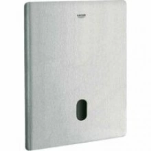 Панель смыва для унитаза GROHE Tectron Skate, 1 режим, нержавеющая сталь (38698SD1)