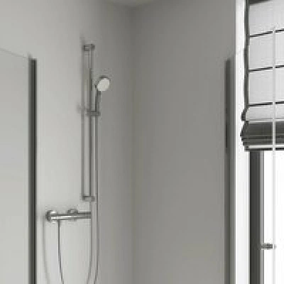 Термостат для душа GROHE Grohtherm 800 Cosmopolitan с душевым гарнитуром, хром (34769000) Термостат для душа GROHE Grohtherm 800 Cosmopolitan с душевым гарнитуром, хром (34769000)