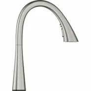 Смеситель для кухни GROHE Zedra Touch сенсорный с вытяжным душем 3jet, суперсталь (30219DC2)