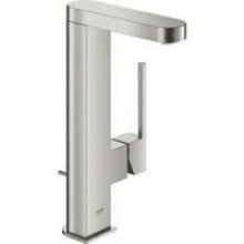 Смеситель для раковины GROHE Plus с донным клапаном, L-Size, суперсталь (23851DC3)