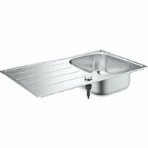 Мойка GROHE K200 45-S 86/50 1.0 с корзинчатым вентилем, нержавеющая сталь (31552SD1) Мойка GROHE K200 45-S 86/50 1.0 с корзинчатым вентилем, нержавеющая сталь (31552SD1)