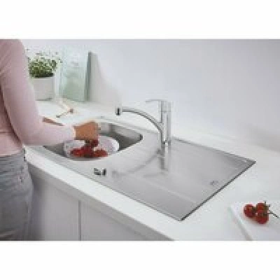 Мойка и смеситель для мойки GROHE K200, нержавеющая сталь (31565SD1) Мойка и смеситель для мойки GROHE K200, нержавеющая сталь (31565SD1)
