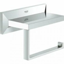 Держатель для туалетной бумаги GROHE Allure Brilliant без крышки, хром (40499000)