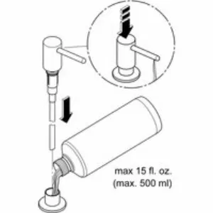 Дозатор жидкого мыла, GROHE Cosmopolitan, хром, (40535000) Дозатор жидкого мыла, GROHE Cosmopolitan, хром, (40535000)