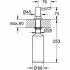 Дозатор жидкого мыла, GROHE Cosmopolitan, суперсталь, (40535DC0) Дозатор жидкого мыла, GROHE Cosmopolitan, суперсталь, (40535DC0)