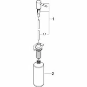 Дозатор жидкого мыла GROHE Contemporary, хром, (40536000) Дозатор жидкого мыла GROHE Contemporary, хром, (40536000)