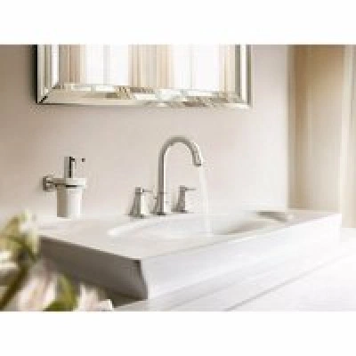 Дозатор жидкого мыла GROHE Grandera керамический, с держателем, хром (40627000) Дозатор жидкого мыла GROHE Grandera керамический, с держателем, хром (40627000)