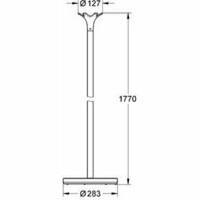 Держатель для халатов GROHE Ondus, черный бархат (40387KS0) Держатель для халатов GROHE Ondus, черный бархат (40387KS0)