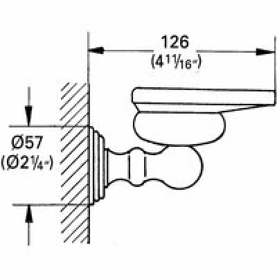Держатель для мыльницы GROHE Sinfonia, хром (40045000) Держатель для мыльницы GROHE Sinfonia, хром (40045000)