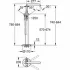 Внешняя часть смесителя для ванны GROHE Essence напольного монтажа, никель матовый (23491EN1) Внешняя часть смесителя для ванны GROHE Essence напольного монтажа, никель матовый (23491EN1)