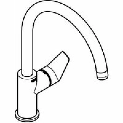 Смеситель для кухни GROHE BauEdge, хром (31233001) Смеситель для кухни GROHE BauEdge, хром (31233001)