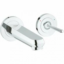 Внешняя часть смесителя для раковины GROHE Eurodisc Joy на 2 отверстия, M-Size, хром (19968000)