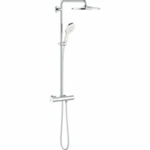 Душевая система GROHE Rainshower SmartActive 310 с термостатом для душа, белая луна (26647LS0) Душевая система GROHE Rainshower SmartActive 310 с термостатом для душа, белая луна (26647LS0)