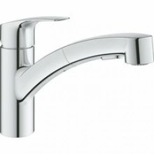 Смеситель для кухонной мойки GROHE Eurosmart с вытяжным душем, хром (30305001)