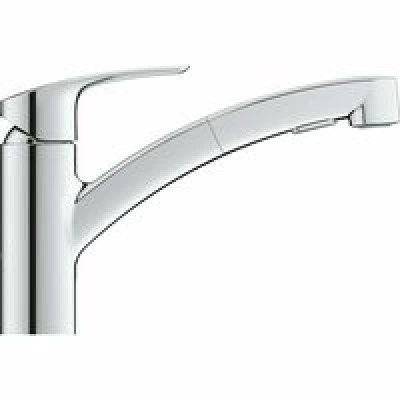 Смеситель для кухонной мойки GROHE Eurosmart с вытяжным душем, хром (30305001) Смеситель для кухонной мойки GROHE Eurosmart с вытяжным душем, хром (30305001)