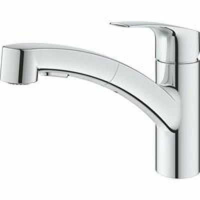 Смеситель для кухонной мойки GROHE Eurosmart с вытяжным душем, хром (30305001) Смеситель для кухонной мойки GROHE Eurosmart с вытяжным душем, хром (30305001)