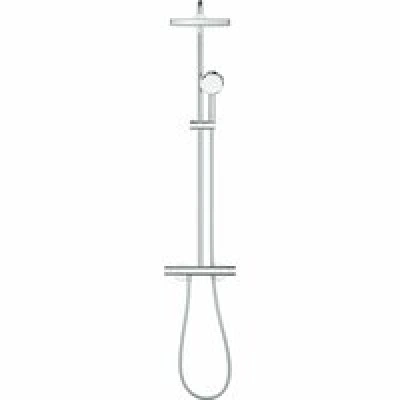 Душевая система GROHE Tempesta Cosmopolitan System 250 Cube с термостатом для душа, хром (26689000) Душевая система GROHE Tempesta Cosmopolitan System 250 Cube с термостатом для душа, хром (26689000)