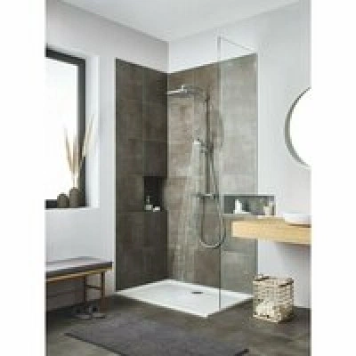 Душевая система GROHE Tempesta Cosmopolitan System 250 Cube с термостатом для душа, хром (26689000) Душевая система GROHE Tempesta Cosmopolitan System 250 Cube с термостатом для душа, хром (26689000)