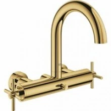 Смеситель для ванны GROHE Atrio двухвентильный, внешнего монтажа, холодный рассвет глянец (25010GL3)