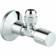Угловой вентиль GROHE 1/2-3/8 для подключения смесителей, хром (22039000)