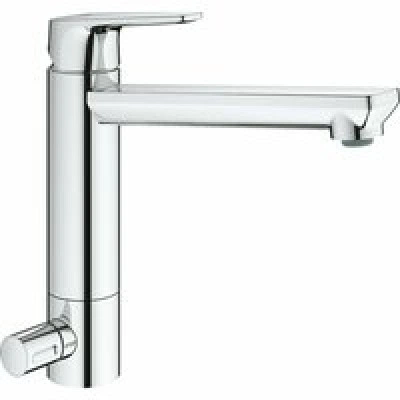 Смеситель для кухни GROHE BauEdge с запорным вентилем, хром (31696000) Смеситель для кухни GROHE BauEdge с запорным вентилем, хром (31696000)