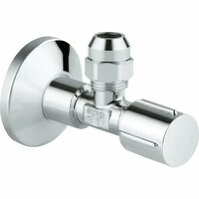 Угловой вентиль GROHE 1/2-3/8 для подключения смесителей, хром (22037000)