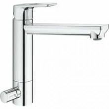 Смеситель для кухни GROHE BauLoop с запорным вентилем, хром (31713000)