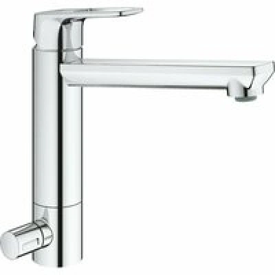 Смеситель для кухни GROHE BauLoop с запорным вентилем, хром (31713000) Смеситель для кухни GROHE BauLoop с запорным вентилем, хром (31713000)