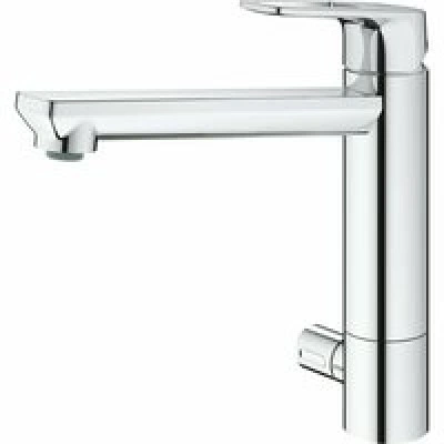 Смеситель для кухни GROHE BauLoop с запорным вентилем, хром (31713000) Смеситель для кухни GROHE BauLoop с запорным вентилем, хром (31713000)