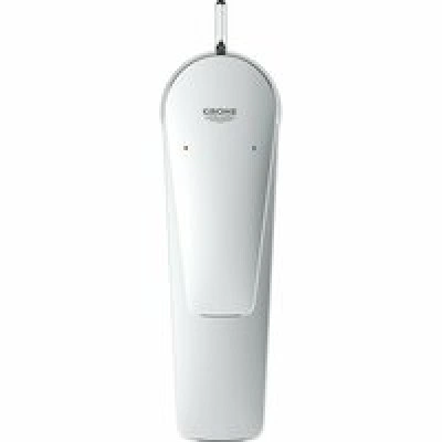 Смеситель для раковины GROHE BauEdge с ограничителем температуры и рычажным донным клапаном, M-Size, хром (23758001) Смеситель для раковины GROHE BauEdge с ограничителем температуры и рычажным донным клапаном, M-Size, хром (23758001)