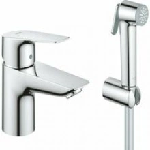 Смеситель для раковины GROHE BauEdge с гигиеническим душем, хром (23757001)