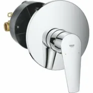 Смеситель для душа GROHE BauEdge в комплекте с монтажной частью, хром (29078001)