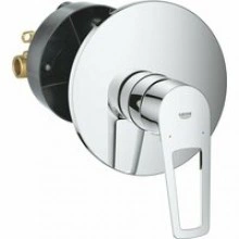 Смеситель для душа GROHE BauLoop в комплекте с монтажной частью, хром (29080001)