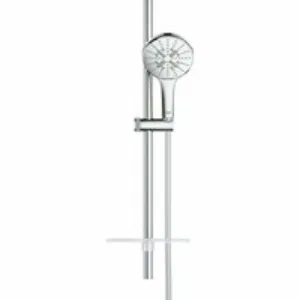 Душевой гарнитур GROHE RainShower SmartActive 130 с мыльницей, 3 режима струи, душевая штанга 600 мм, 12 л/мин, хром (26546000) Душевой гарнитур GROHE RainShower SmartActive 130 с мыльницей, 3 режима струи, душевая штанга 600 мм, 12 л/мин, хром (26546000)
