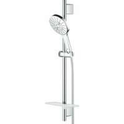 Душевой гарнитур GROHE RainShower SmartActive 130 с мыльницей, 3 режима струи, душевая штанга 600 мм, 12 л/мин, хром (26546000) Душевой гарнитур GROHE RainShower SmartActive 130 с мыльницей, 3 режима струи, душевая штанга 600 мм, 12 л/мин, хром (26546000)