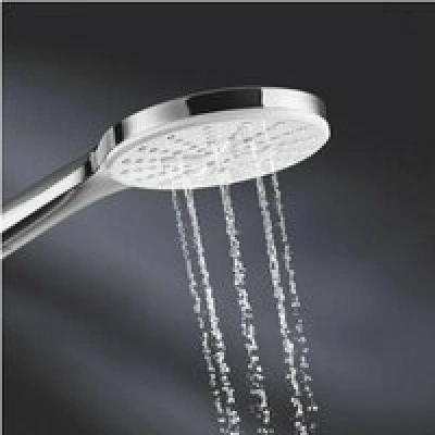 Душевая система GROHE Rainshower SmartActive 310 с термостатом для душа, белая луна (26648LS0) Душевая система GROHE Rainshower SmartActive 310 с термостатом для душа, белая луна (26648LS0)