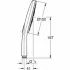 Ручной душ GROHE Vitalio SmartActive 150, 3 режима, хром (26597000) Ручной душ GROHE Vitalio SmartActive 150, 3 режима, хром (26597000)
