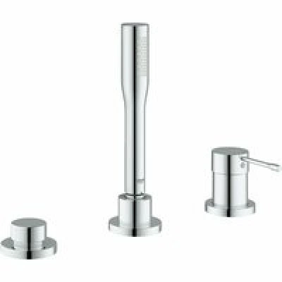Смеситель для ванны GROHE Essence на 3 отверстия, хром (19976001)