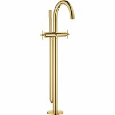 Внешняя часть смесителя для ванны GROHE Atrio напольного монтажа, двухвентильный, холодный рассвет глянец (25044GL3)