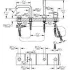 Смеситель для ванны GROHE Essence на 4 отверстия, на край ванны, никель глянец (19578BE1) Смеситель для ванны GROHE Essence на 4 отверстия, на край ванны, никель глянец (19578BE1)
