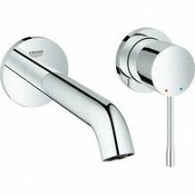 Внешняя часть смесителя для раковины GROHE Essence на 2 отверстия, M-Size, хром (19408001)